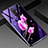 Silicone Frame Flowers Mirror Case Cover K01 for Xiaomi Redmi Note 8 Pro