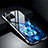 Silicone Frame Flowers Mirror Case Cover M01 for Apple iPhone 11 Pro Blue