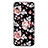 Silicone Frame Flowers Mirror Case Cover S01 for Huawei Honor 10 Lite
