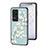 Silicone Frame Flowers Mirror Case Cover S01 for Xiaomi Poco F4 5G