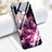 Silicone Frame Flowers Mirror Case for Huawei P30 Lite New Edition Purple