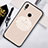Silicone Frame Flowers Mirror Case S02 for Huawei Honor 10 Lite Gold