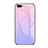Silicone Frame Mirror Case Cover A01 for Apple iPhone 7 Plus Purple