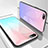 Silicone Frame Mirror Case Cover A01 for Apple iPhone 8 Plus
