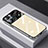 Silicone Frame Mirror Case Cover AT1 for Apple iPhone 14 Pro Gold