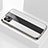 Silicone Frame Mirror Case Cover F01 for Apple iPhone 11 Pro Max White