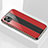 Silicone Frame Mirror Case Cover F01 for Apple iPhone 11 Pro Red