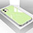 Silicone Frame Mirror Case Cover for Apple iPhone 11 Green