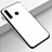 Silicone Frame Mirror Case Cover for Huawei Honor 20 Lite White