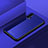 Silicone Frame Mirror Case Cover for Huawei Honor 20 Pro Blue