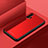Silicone Frame Mirror Case Cover for Huawei Honor 20 Pro Red