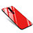 Silicone Frame Mirror Case Cover for Huawei Mate RS Red