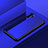Silicone Frame Mirror Case Cover for Huawei P30 Pro Blue