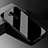 Silicone Frame Mirror Case Cover for LG G7 Black