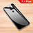 Silicone Frame Mirror Case Cover for Nokia 7.1 Plus Black