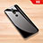 Silicone Frame Mirror Case Cover for Nokia X6 Black