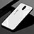 Silicone Frame Mirror Case Cover for OnePlus 7 White