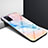 Silicone Frame Mirror Case Cover for Oppo A72 Orange