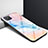 Silicone Frame Mirror Case Cover for Oppo A92s 5G Orange
