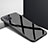 Silicone Frame Mirror Case Cover for Oppo Reno4 Z 5G Black