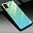Silicone Frame Mirror Case Cover for Realme V5 5G Matcha Green