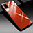 Silicone Frame Mirror Case Cover for Realme V5 5G Orange