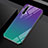 Silicone Frame Mirror Case Cover for Realme X50m 5G Purple
