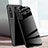 Silicone Frame Mirror Case Cover for Samsung Galaxy A20e Black