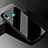 Silicone Frame Mirror Case Cover for Samsung Galaxy A6s Black
