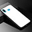 Silicone Frame Mirror Case Cover for Samsung Galaxy A6s White