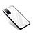 Silicone Frame Mirror Case Cover for Samsung Galaxy S20 FE 2022 5G White