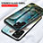 Silicone Frame Mirror Case Cover for Samsung Galaxy S21 Ultra 5G