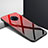 Silicone Frame Mirror Case Cover for Vivo Nex 3 5G Red