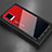 Silicone Frame Mirror Case Cover for Vivo V20 Red