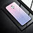 Silicone Frame Mirror Case Cover for Vivo X50 Lite Pink