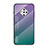 Silicone Frame Mirror Case Cover for Vivo X50e 5G Purple