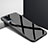 Silicone Frame Mirror Case Cover for Vivo X60 5G Black