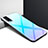 Silicone Frame Mirror Case Cover for Vivo X60 Pro 5G Sky Blue