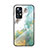 Silicone Frame Mirror Case Cover for Xiaomi Mi 12X 5G Green