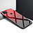 Silicone Frame Mirror Case Cover for Xiaomi Redmi 9C Red