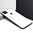 Silicone Frame Mirror Case Cover for Xiaomi Redmi 9C White