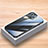 Silicone Frame Mirror Case Cover JL1 for Apple iPhone 13 Pro Max Black