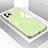 Silicone Frame Mirror Case Cover M01 for Apple iPhone 11 Pro Green