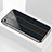 Silicone Frame Mirror Case Cover M01 for Apple iPhone 6 Black