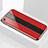 Silicone Frame Mirror Case Cover M01 for Apple iPhone 6 Red