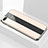 Silicone Frame Mirror Case Cover M01 for Apple iPhone 8 Plus Gold