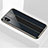 Silicone Frame Mirror Case Cover M01 for Apple iPhone X Black