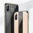 Silicone Frame Mirror Case Cover M01 for Apple iPhone Xs