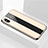 Silicone Frame Mirror Case Cover M01 for Apple iPhone Xs Max Gold