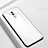 Silicone Frame Mirror Case Cover M01 for Huawei Mate 20 Lite White
